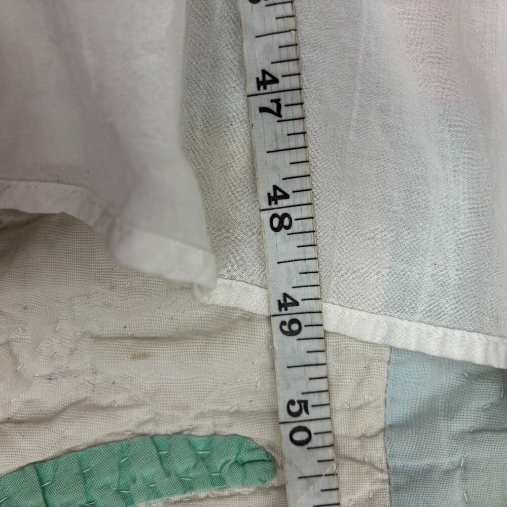 Anthropologie Leifsdottir Womens White Lined Hi-Low Hem Gauze Midi Dress Size S - Picture 11 of 12